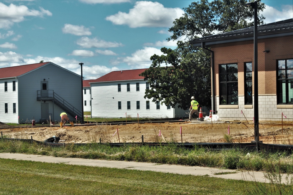 Construction of new training-mobilization dining facilities continues at Fort McCoy