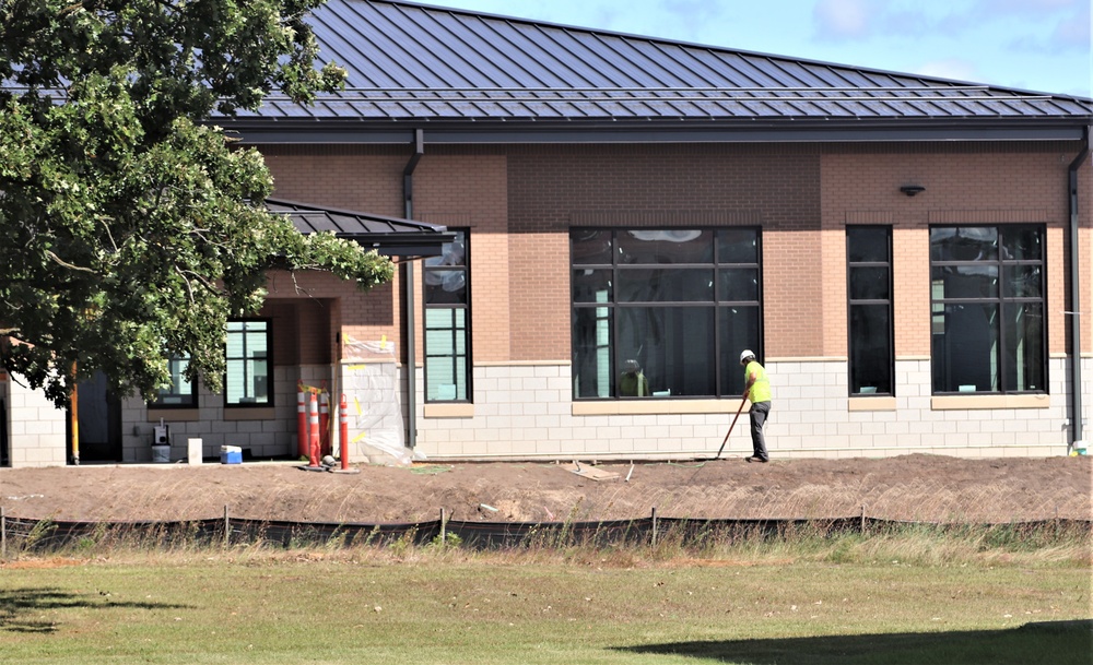 Construction of new training-mobilization dining facilities continues at Fort McCoy