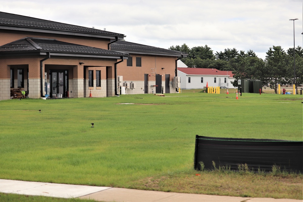 Construction of new training-mobilization dining facilities continues at Fort McCoy