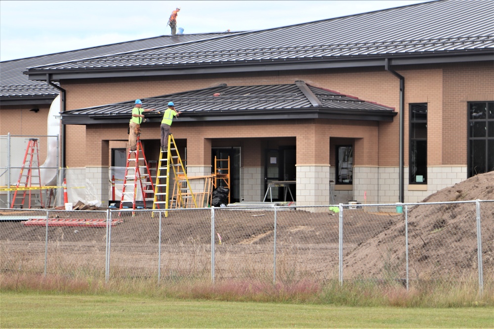 Construction of new training-mobilization dining facilities continues at Fort McCoy