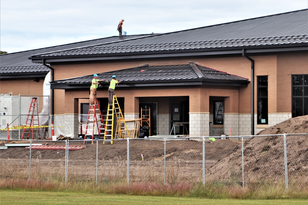 Construction of new training-mobilization dining facilities continues at Fort McCoy