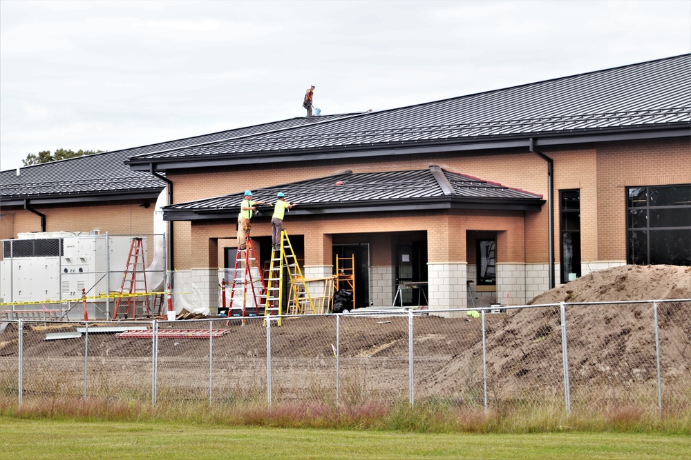 Construction of new training-mobilization dining facilities continues at Fort McCoy