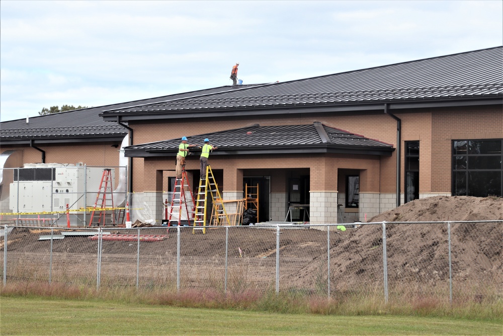 Construction of new training-mobilization dining facilities continues at Fort McCoy