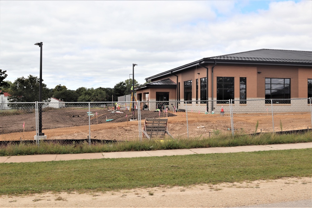 Construction of new training-mobilization dining facilities continues at Fort McCoy