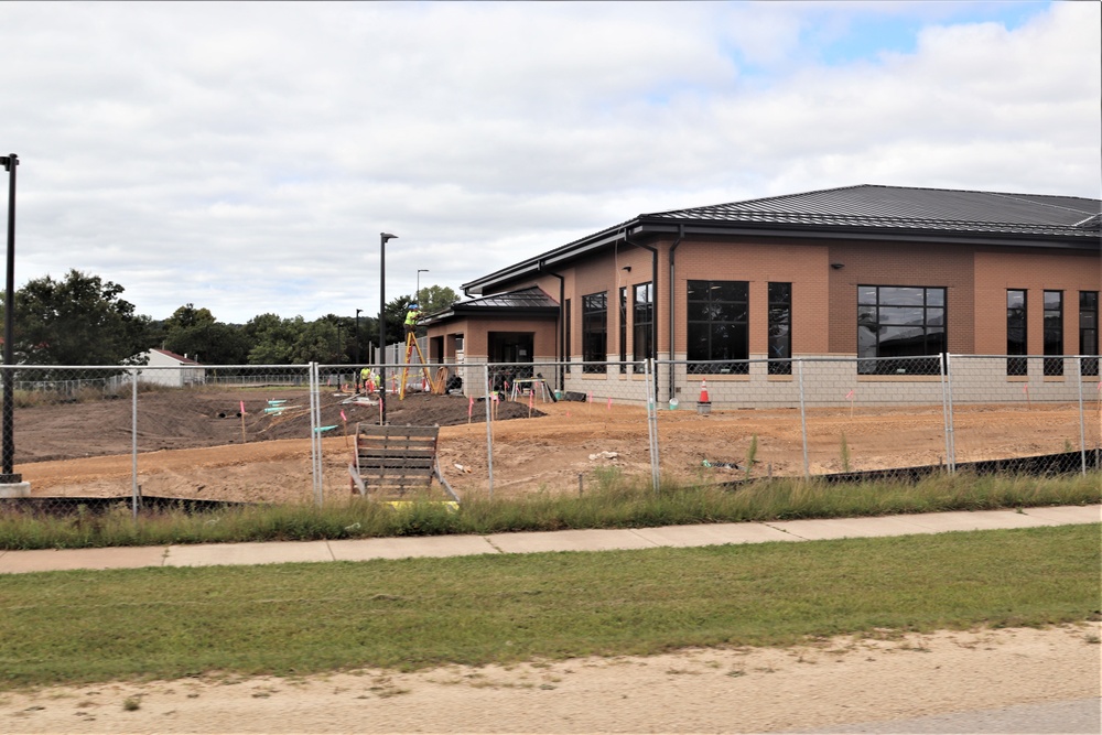 Construction of new training-mobilization dining facilities continues at Fort McCoy