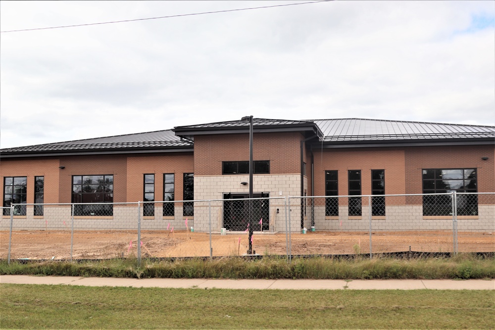 Construction of new training-mobilization dining facilities continues at Fort McCoy