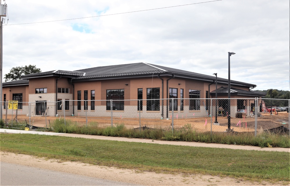 Construction of new training-mobilization dining facilities continues at Fort McCoy