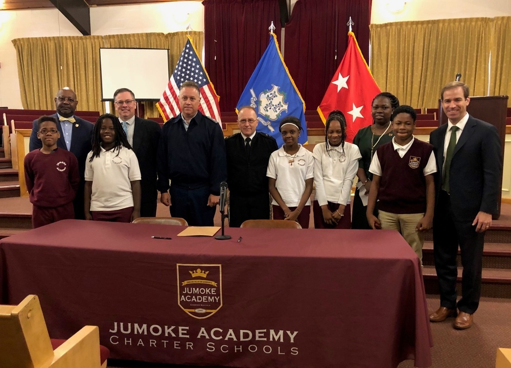 Starbase:  Connecticut National Guard, Civil Air Patrol team up with Jumoke Academy