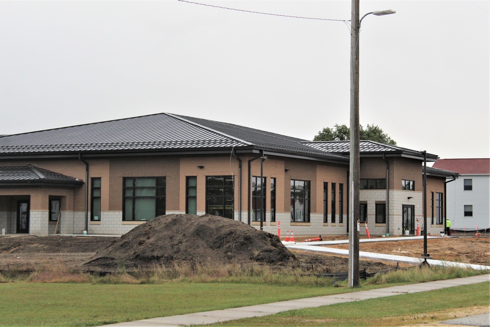 Construction of new training-mobilization dining facilities continues at Fort McCoy