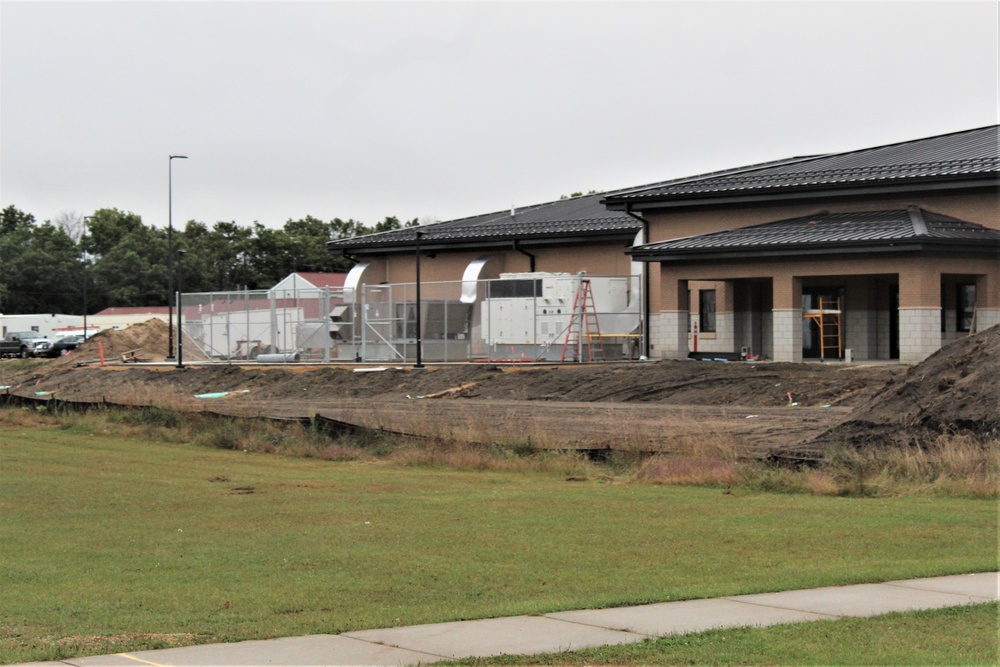 Construction of new training-mobilization dining facilities continues at Fort McCoy