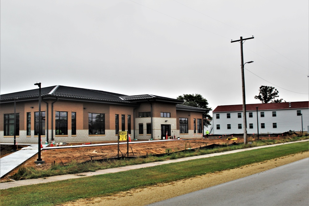 Construction of new training-mobilization dining facilities continues at Fort McCoy