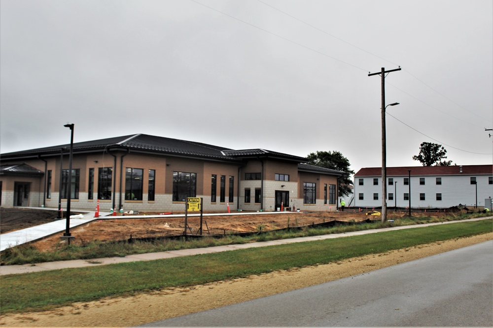 Construction of new training-mobilization dining facilities continues at Fort McCoy