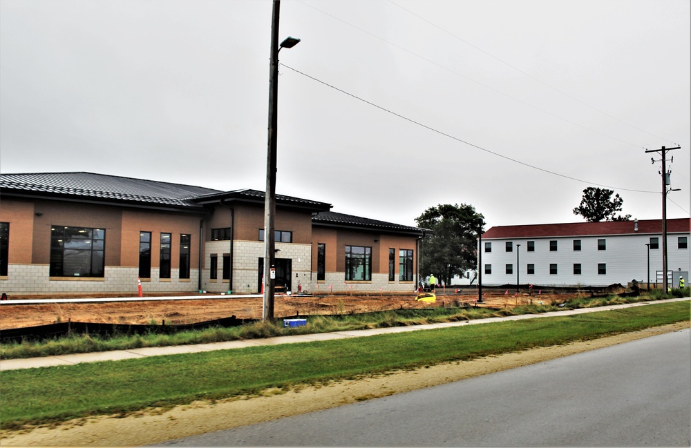 Construction of new training-mobilization dining facilities continues at Fort McCoy