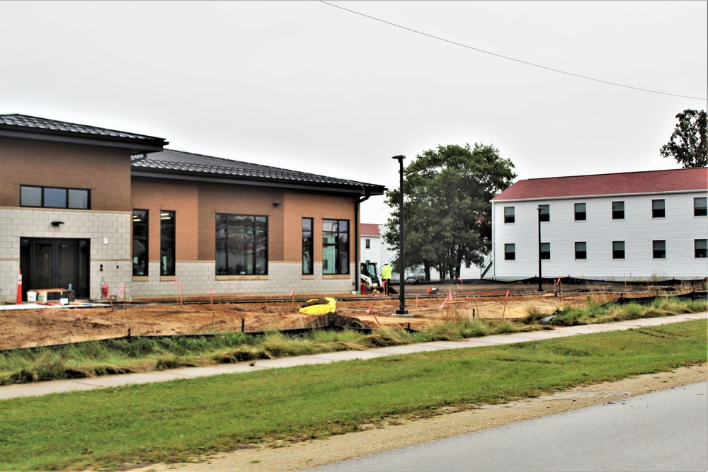 Construction of new training-mobilization dining facilities continues at Fort McCoy