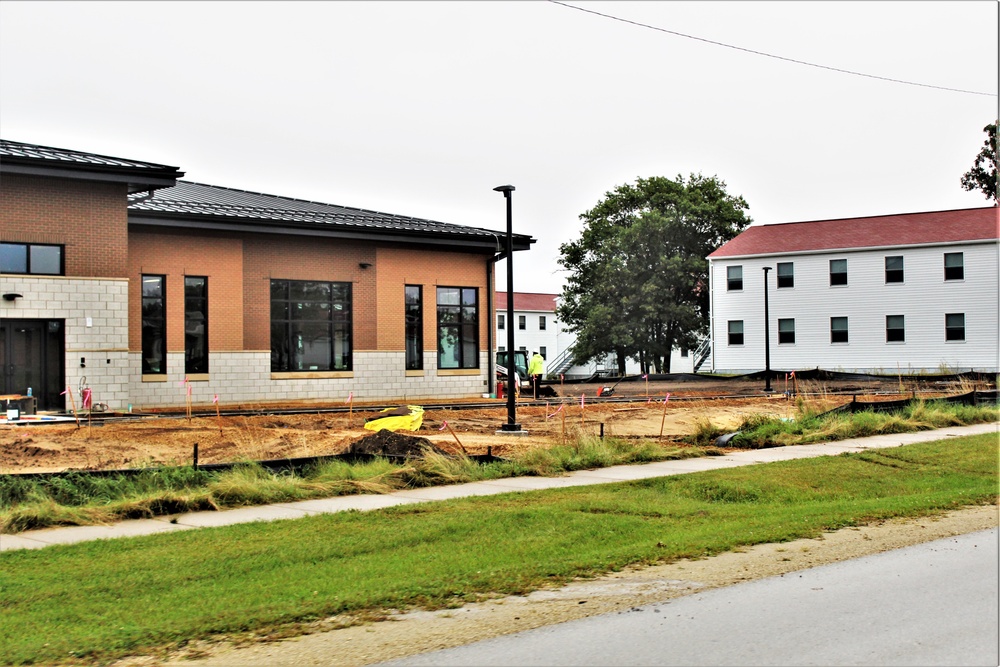 Construction of new training-mobilization dining facilities continues at Fort McCoy