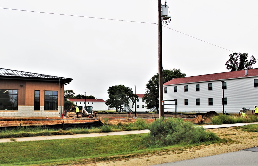 Construction of new training-mobilization dining facilities continues at Fort McCoy