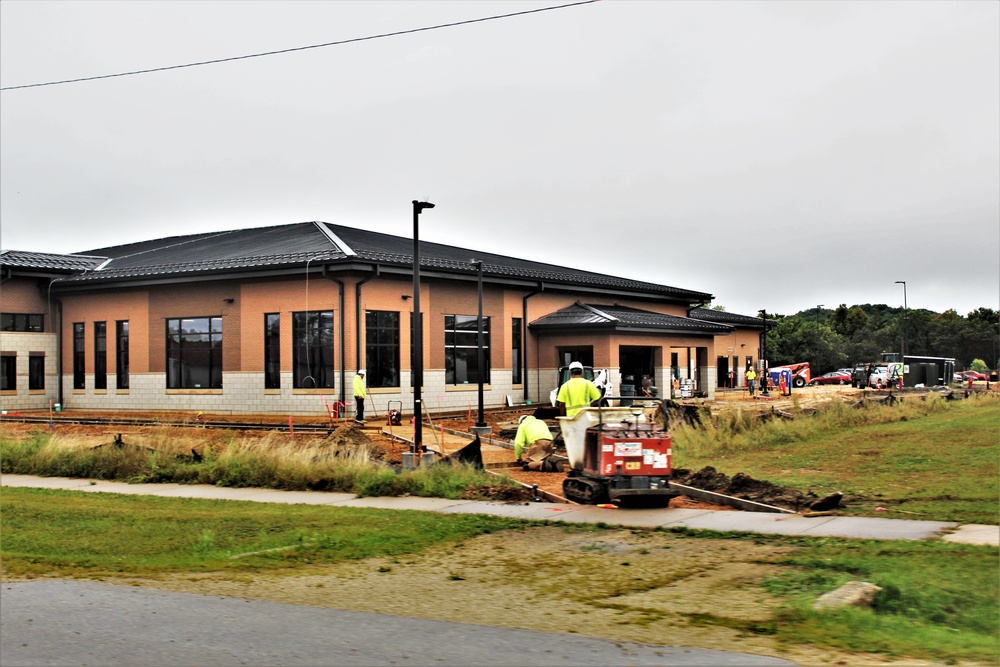 Construction of new training-mobilization dining facilities continues at Fort McCoy