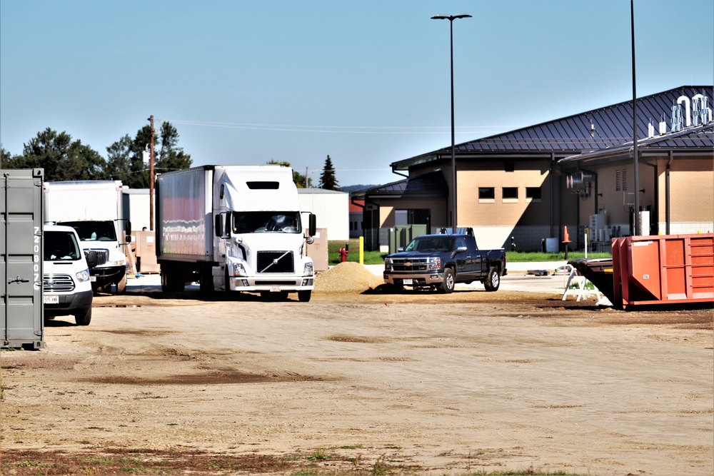 Construction of new training-mobilization dining facilities continues at Fort McCoy