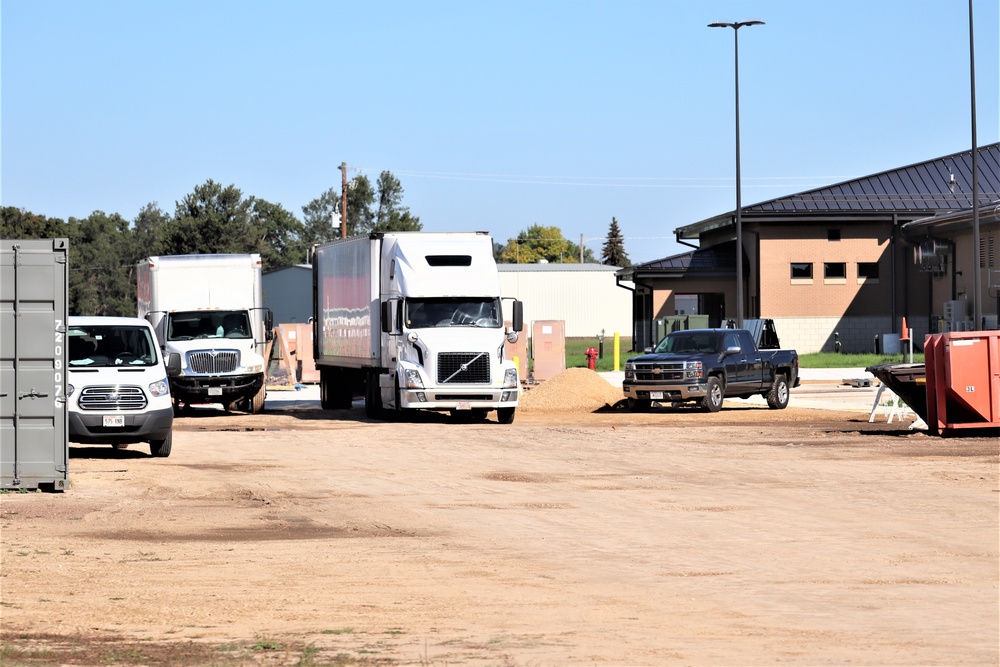 Construction of new training-mobilization dining facilities continues at Fort McCoy