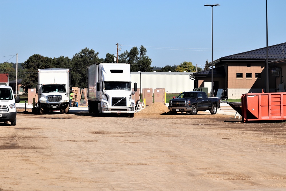 Construction of new training-mobilization dining facilities continues at Fort McCoy