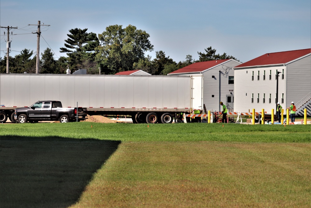 Construction of new training-mobilization dining facilities continues at Fort McCoy