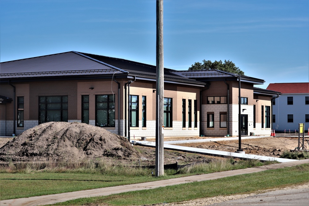 Construction of new training-mobilization dining facilities continues at Fort McCoy