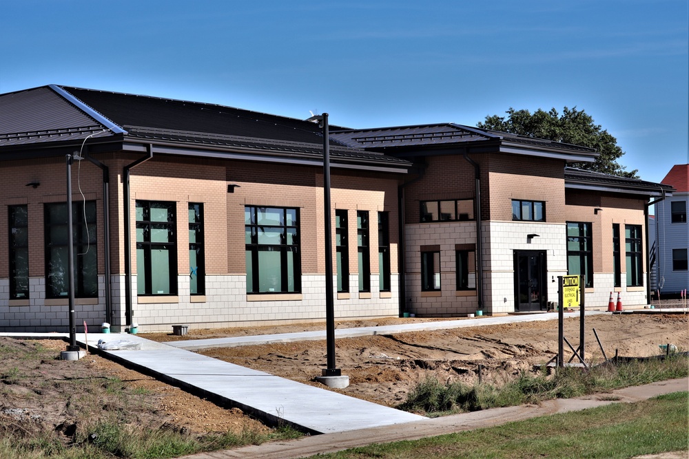 Construction of new training-mobilization dining facilities continues at Fort McCoy