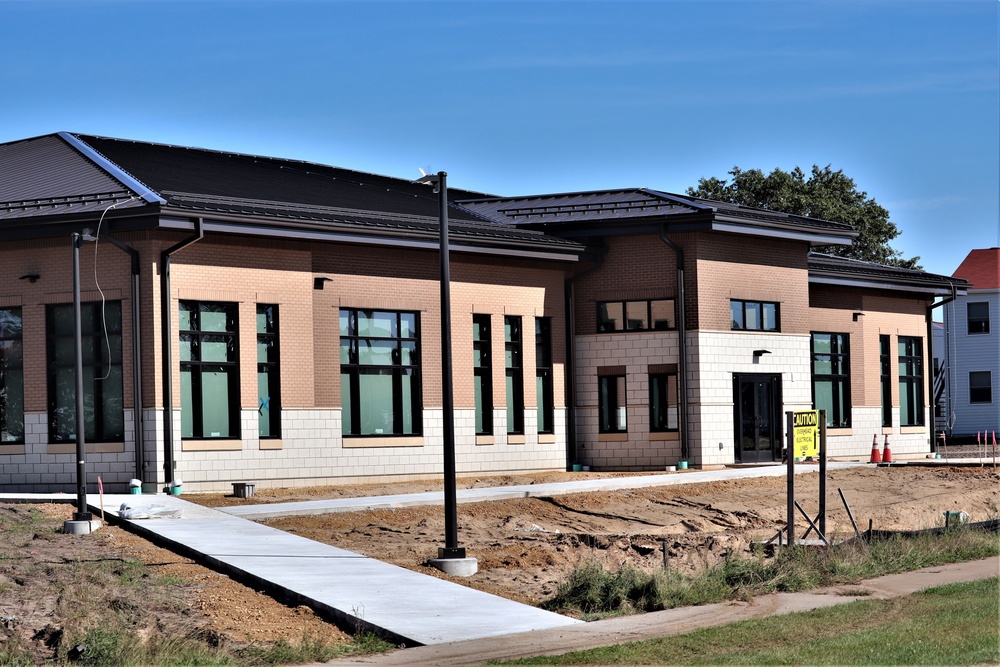 Construction of new training-mobilization dining facilities continues at Fort McCoy