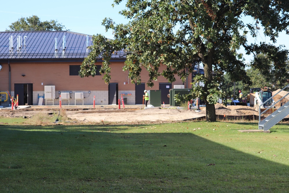 Construction of new training-mobilization dining facilities continues at Fort McCoy