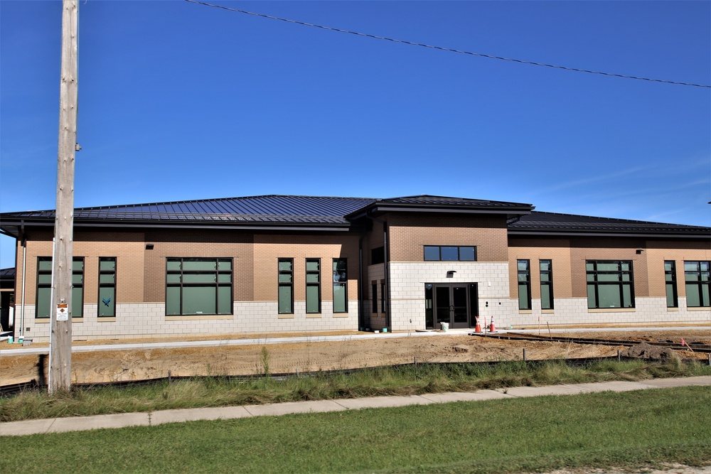 Construction of new training-mobilization dining facilities continues at Fort McCoy