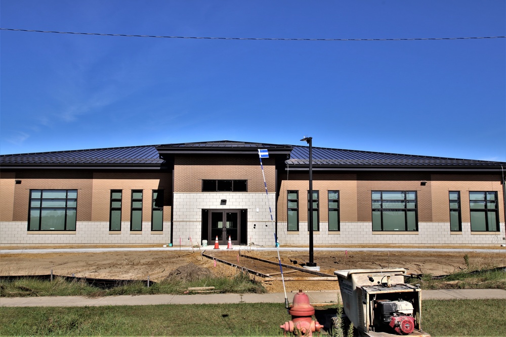 Construction of new training-mobilization dining facilities continues at Fort McCoy