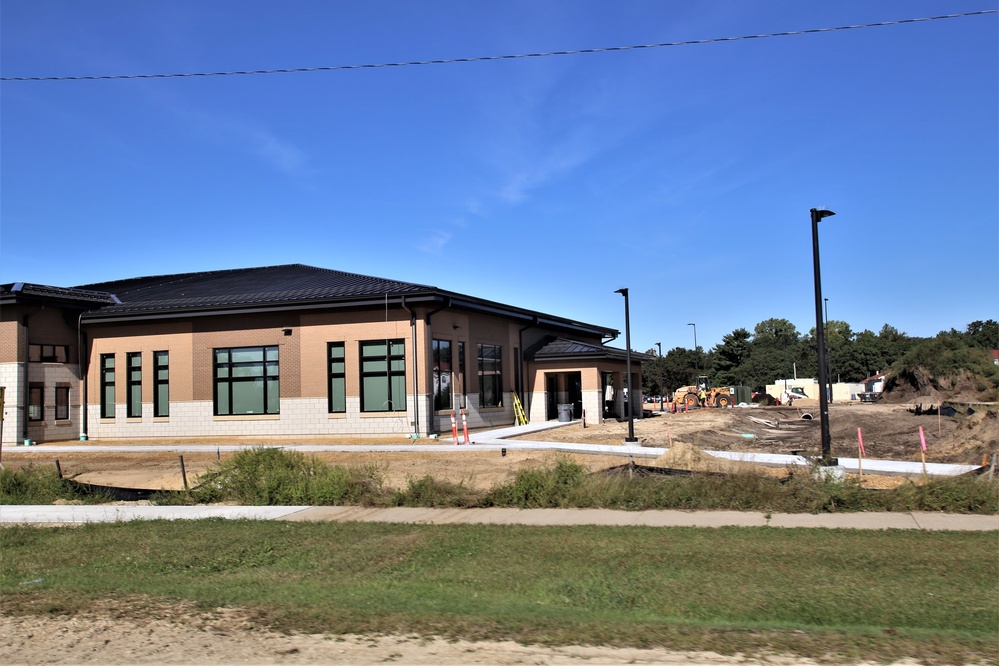 Construction of new training-mobilization dining facilities continues at Fort McCoy