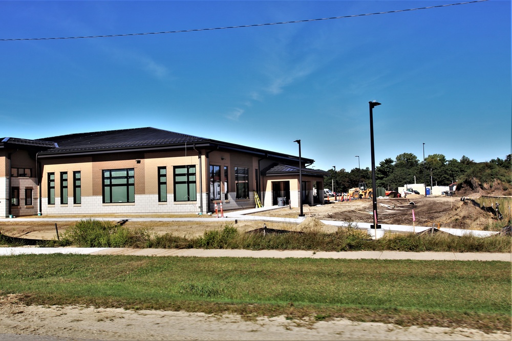 Construction of new training-mobilization dining facilities continues at Fort McCoy