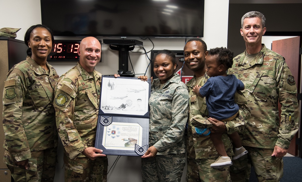 22nd OSS Airman promotes to technical sergeant