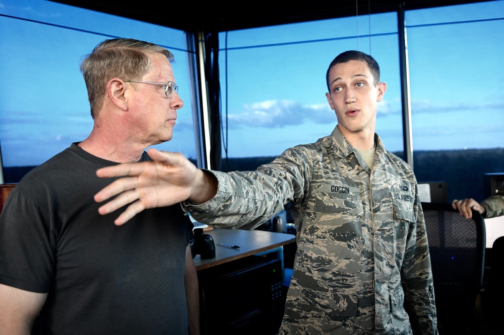 Roles Reversed: SJAFB partners with local aviators for Scare-a-Controller event