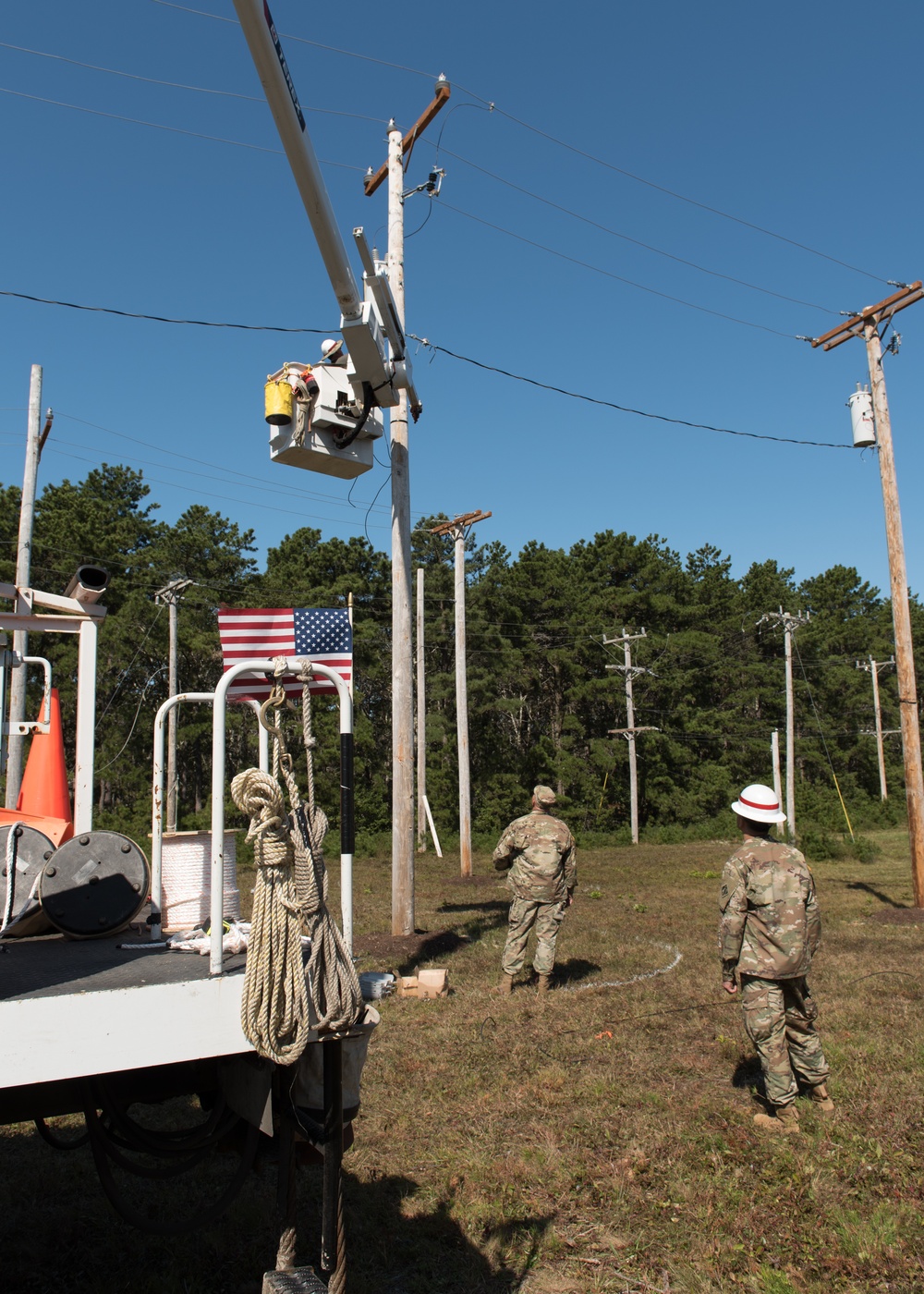 249th Engineer Battalion trains at Otis ANGB