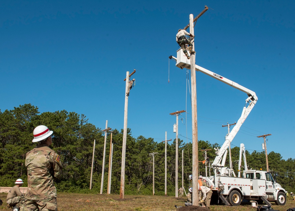 249th Engineer Battalion trains at Otis ANGB