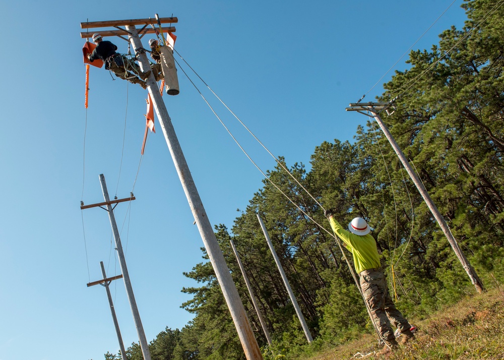 249th Engineer Battalion trains at Otis ANGB