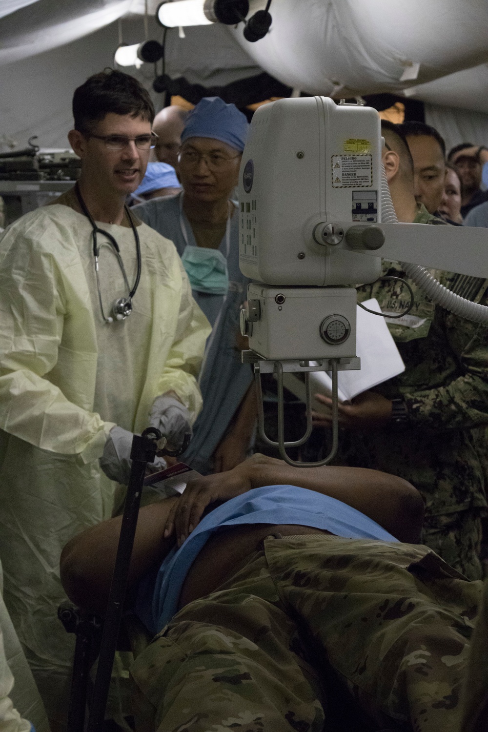 Army and Navy Reserve and National Guard train to save lives