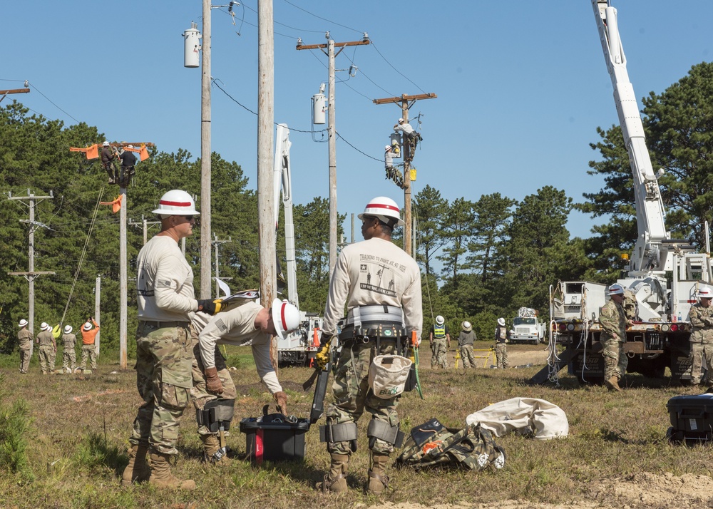 249th Engineer Battalion trains at Otis ANGB