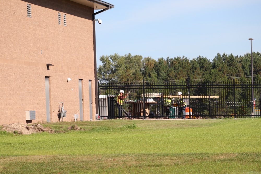 Work continues with updating Fort McCoy’s Main Gate