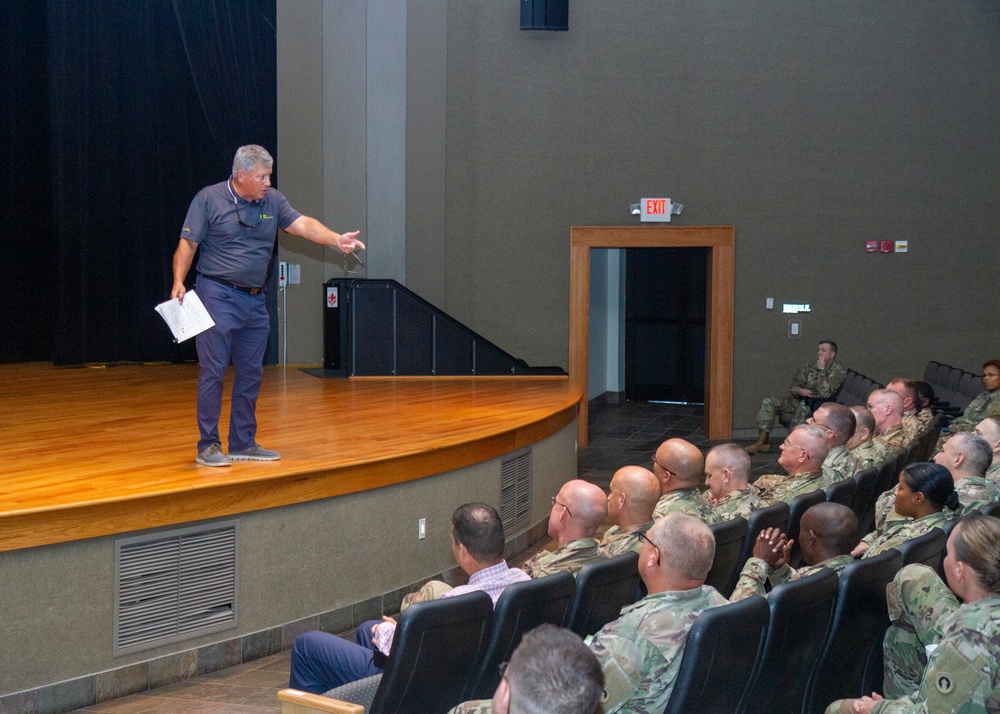 Lt. Gen. Raymond Mason visit