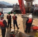 Coast Guard members conduct Spilled Oil Recovery System deployment training in Sitka, Alaska