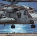 US Marine test helicopter landings aboard Carter Hall in Latin America