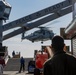 US Marines test helicopter landings aboard USS Carter Hall in Latin America