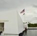 POW/MIA flag flies over USS Arizona Memorial