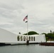 POW/MIA flag flies over USS Arizona Memorial