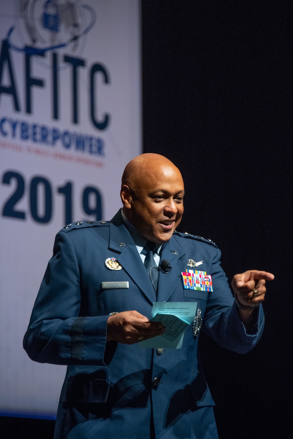 DVIDS Images Lt Gen Cotton opens 2019 AFITC [Image 1 of 26]