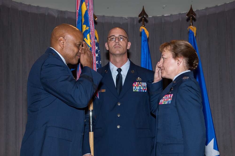 Col Jones Assumes Command of Eaker Center