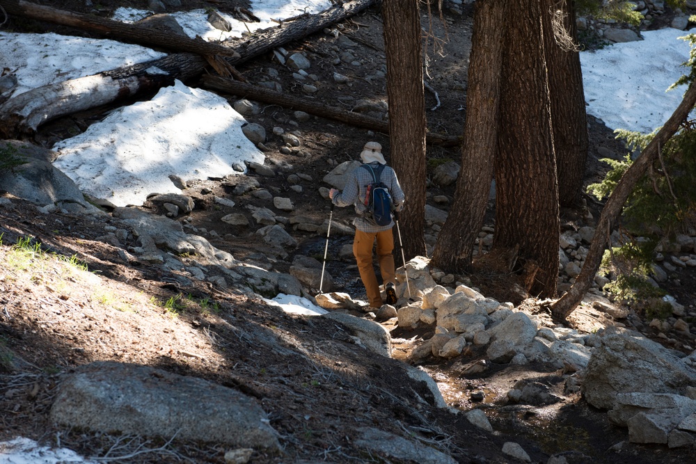 Resiliency with every step: Airmen hike to 'Cloud's Rest'